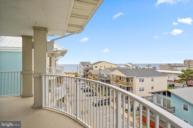 18 79th St Unit 403, Ocean City, MD 21842 - balcony featuring a water view