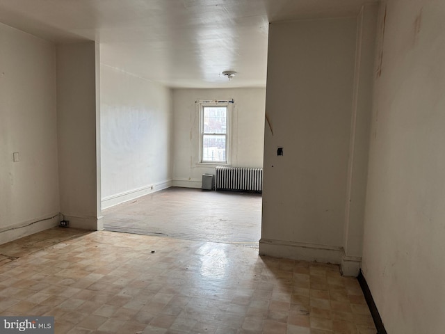 531 N 63rd St, Philadelphia, PA 19151 - empty room with baseboards and radiator