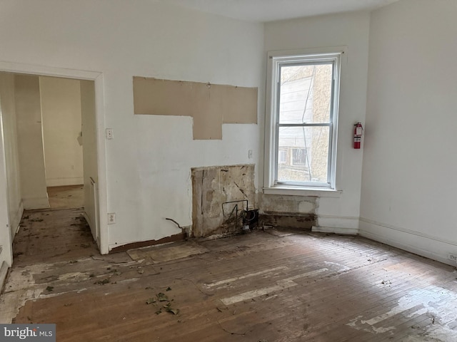 531 N 63rd St, Philadelphia, PA 19151 - unfurnished living room with hardwood / wood-style floors