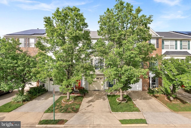 2505 Wheat Meadow Ct, Herndon, VA 20171 - view of front of home featuring concrete driveway and brick siding