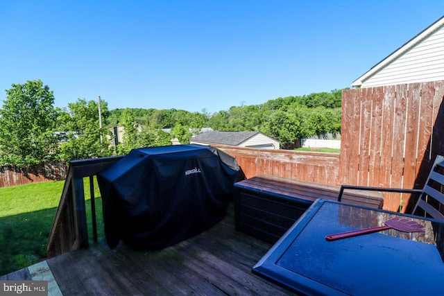230 Jewel Dr, York, PA 17404 - view of wooden terrace