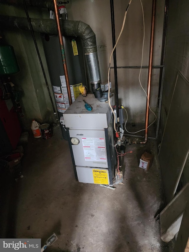 view of utility room