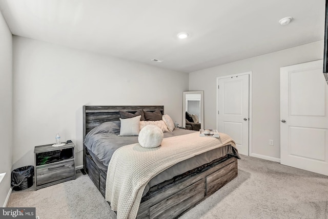 305 Maple Run Dr, York, PA 17404 - carpeted bedroom with baseboards and recessed lighting
