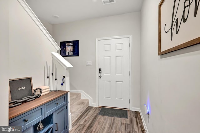 305 Maple Run Dr, York, PA 17404 - mudroom featuring wood finished floors and baseboards
