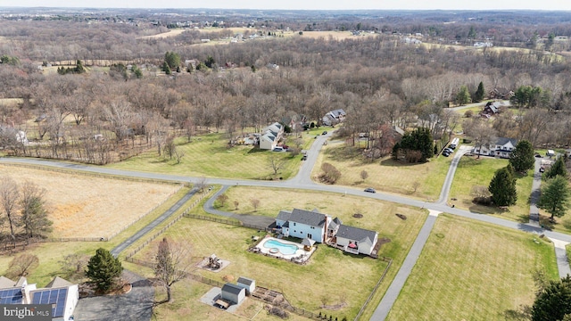 2994 Hope Mill Ln, Adamstown, MD 21710 - drone / aerial view with a forest view