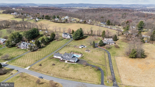 2994 Hope Mill Ln, Adamstown, MD 21710 - drone / aerial view featuring a rural view