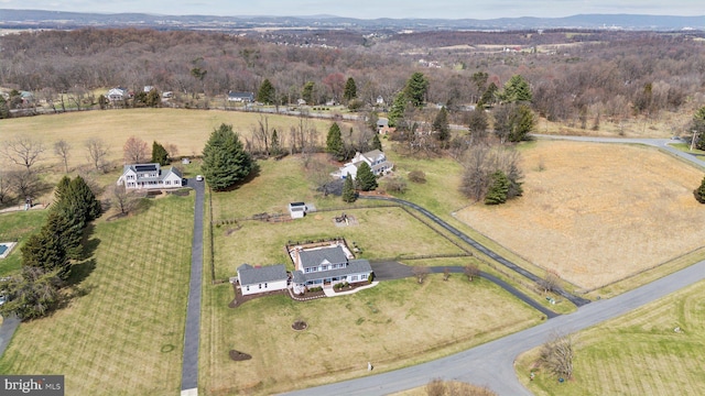 2994 Hope Mill Ln, Adamstown, MD 21710 - aerial view featuring a view of trees and a rural view
