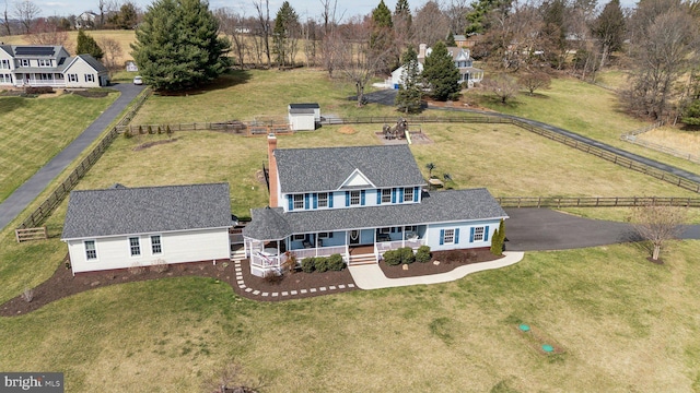 2994 Hope Mill Ln, Adamstown, MD 21710 - birds eye view of property featuring a rural view
