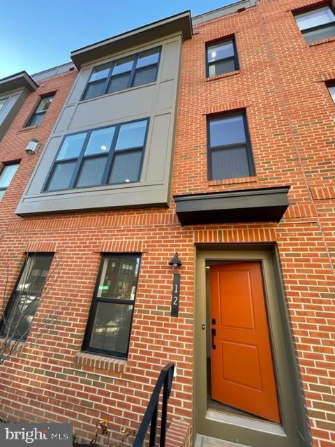 12 Mural Walk NE, Washington, DC 20011 - exterior space featuring brick siding