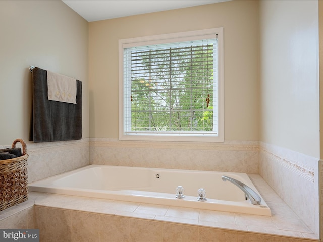 126 Boydton Plank Dr, Stephens City, VA 22655 - bathroom featuring a healthy amount of sunlight and a garden tub