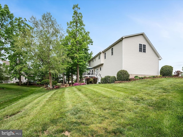 126 Boydton Plank Dr, Stephens City, VA 22655 - view of yard