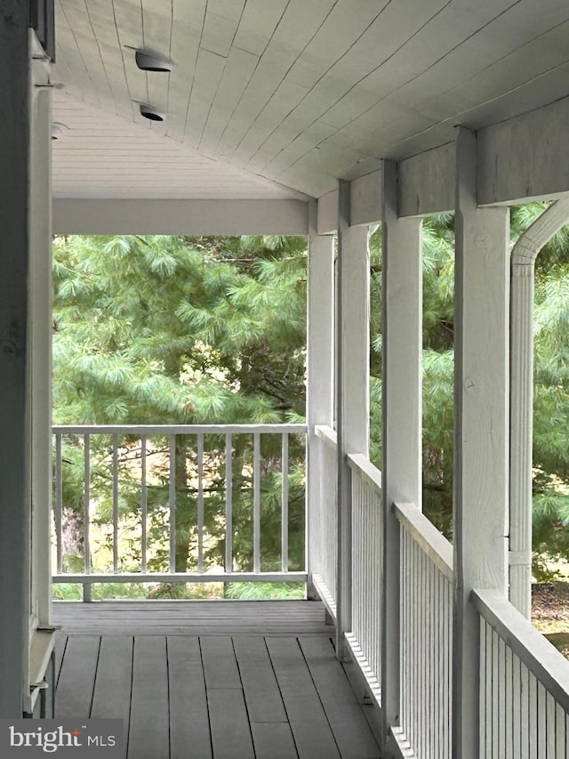 115 Carnoustie Rd, Dover, DE 19904 - view of wooden deck