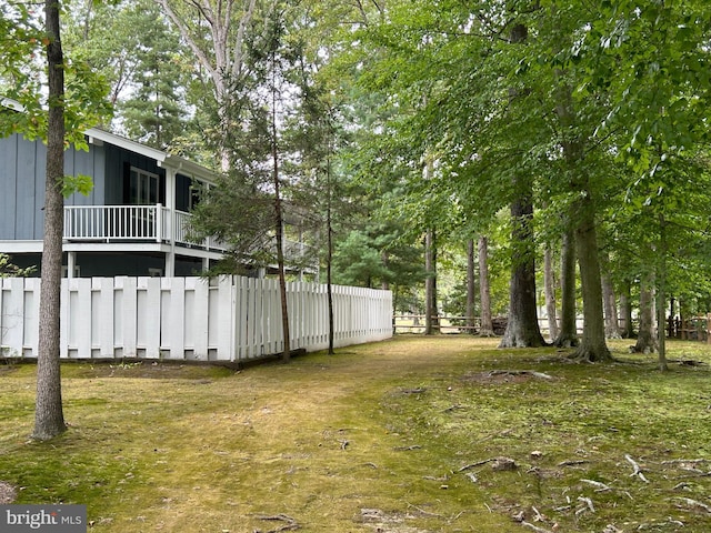 115 Carnoustie Rd, Dover, DE 19904 - view of yard with fence