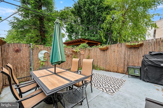 866 N 20th St, Philadelphia, PA 19130 - view of patio / terrace featuring outdoor dining area and a fenced backyard