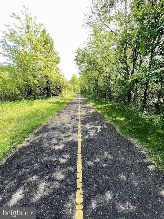 view of road