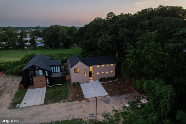 19690 Dunbar St, Rehoboth Beach, DE 19971 - aerial view of property and surrounding area