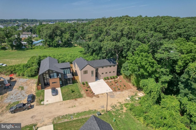 19690 Dunbar St, Rehoboth Beach, DE 19971 - bird's eye view of a heavily wooded area