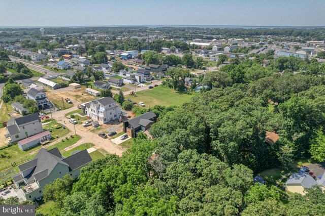 19690 Dunbar St, Rehoboth Beach, DE 19971 - aerial overview of property's location with nearby suburban area