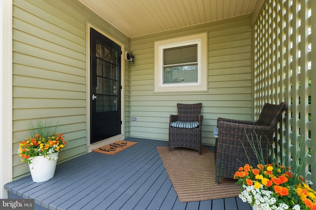 view of deck