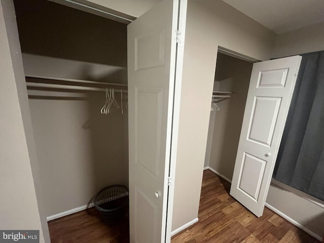 view of closet
