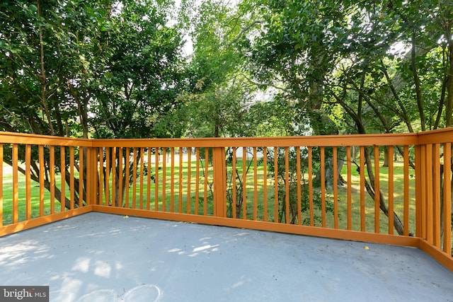 deck featuring a patio