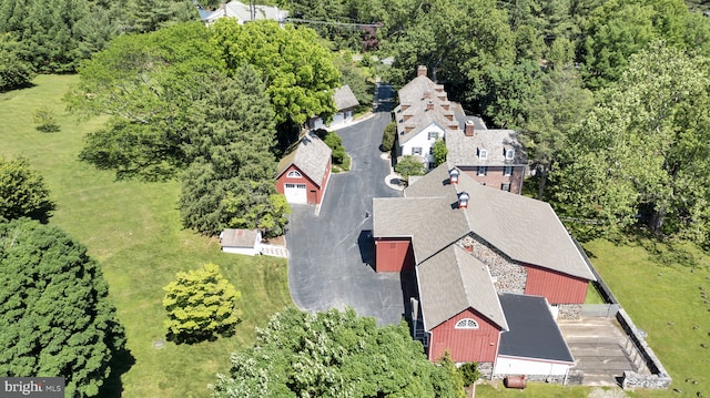 drone / aerial view