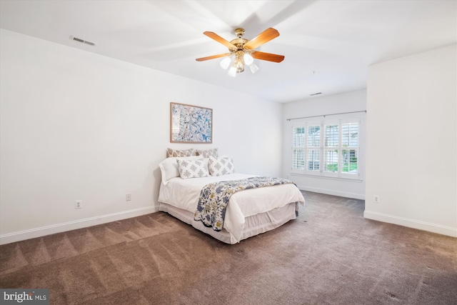 701 Ballast Way, Annapolis, MD 21401 - bedroom featuring carpet, baseboards, and a ceiling fan