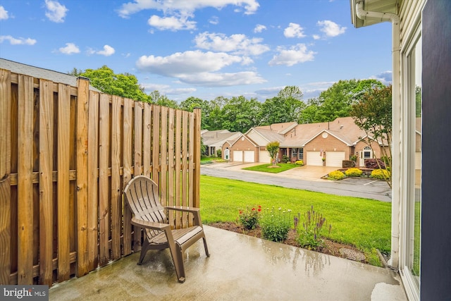 701 Ballast Way, Annapolis, MD 21401 - view of patio featuring a residential view