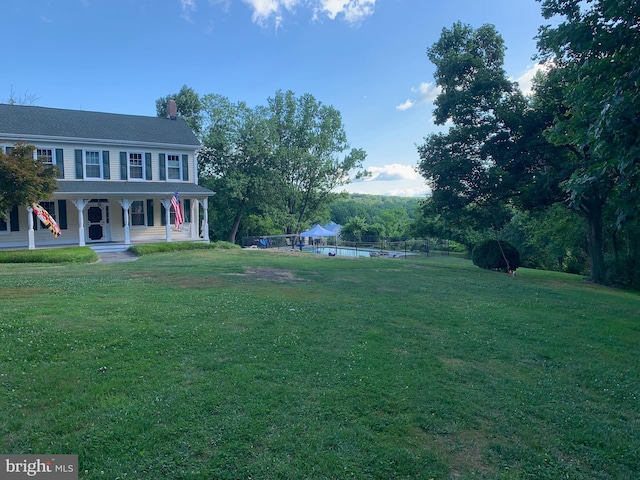 16350 Matthews Rd, Monkton, MD 21111 - view of yard featuring a porch