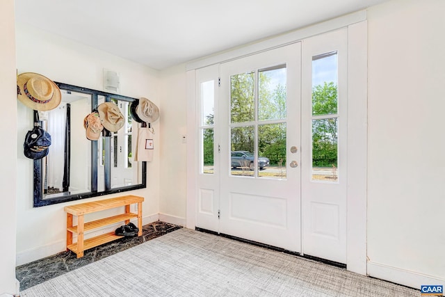 654 Bybee Rd, Louisa, VA 23093 - doorway with baseboards