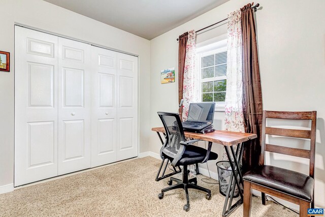 654 Bybee Rd, Louisa, VA 23093 - carpeted office space with baseboards