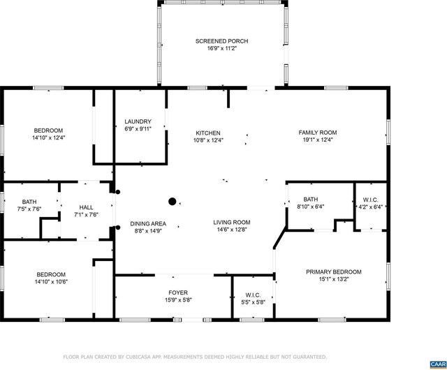 654 Bybee Rd, Louisa, VA 23093 - property floor plan