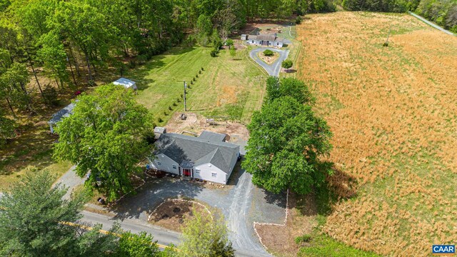 654 Bybee Rd, Louisa, VA 23093 - view from above of property