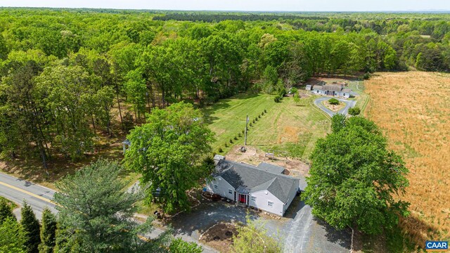 654 Bybee Rd, Louisa, VA 23093 - view of subject property featuring a heavily wooded area