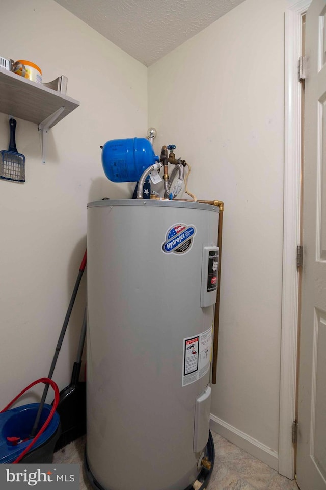 627 Ash St, Strasburg, VA 22657 - utility room with water heater