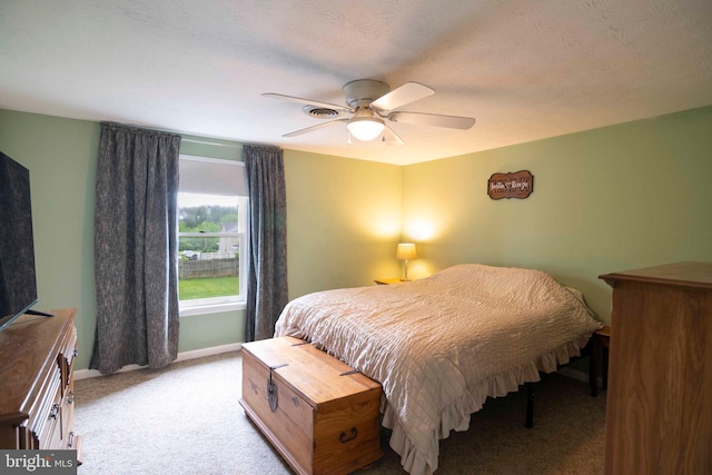 627 Ash St, Strasburg, VA 22657 - carpeted bedroom featuring baseboards and ceiling fan