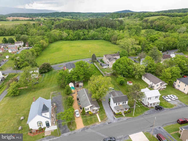 627 Ash St, Strasburg, VA 22657 - aerial view of residential area with a forest