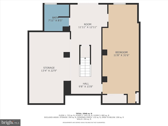 177 Pearce Creek Dr, Earleville, MD 21919 - room layout