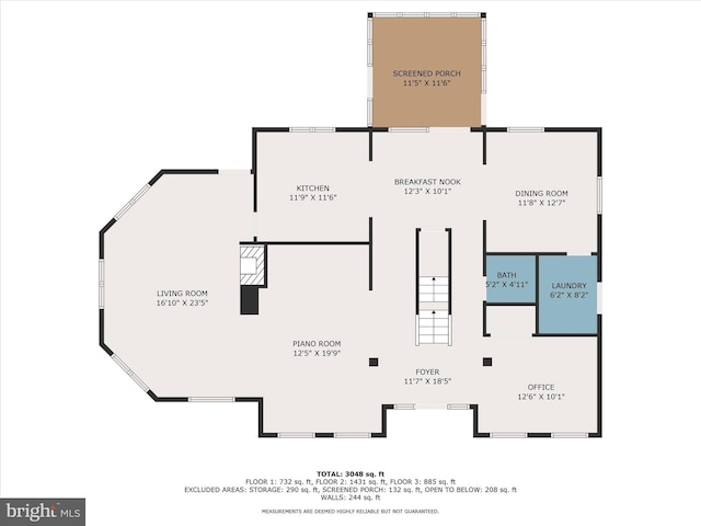 177 Pearce Creek Dr, Earleville, MD 21919 - room layout