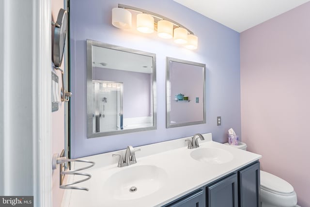 1 Deep Pond Dr, Spring City, PA 19475 - bathroom with toilet and double vanity