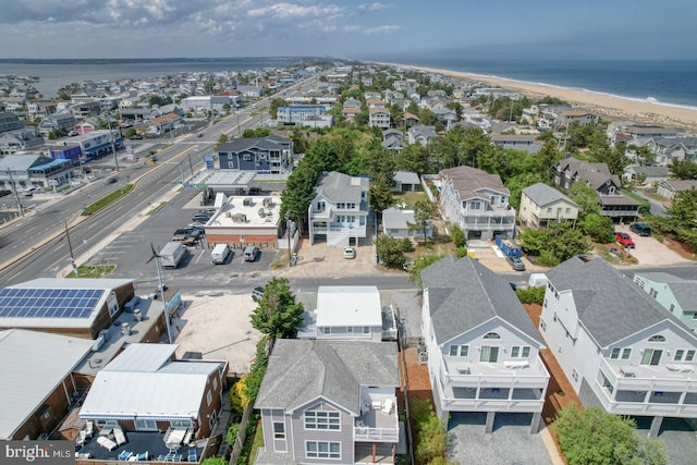 2 E Atlantic St Unit 1, Fenwick Island, DE 19944 - aerial perspective of suburban area featuring expansive beach