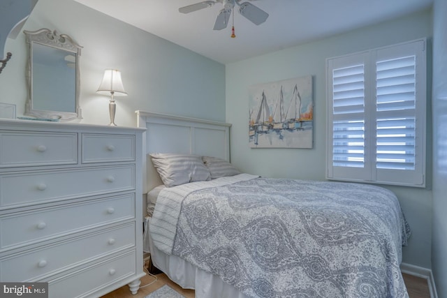 2 E Atlantic St Unit 1, Fenwick Island, DE 19944 - bedroom featuring ceiling fan