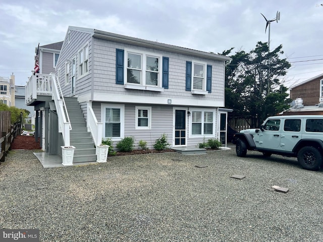 2 E Atlantic St Unit 1, Fenwick Island, DE 19944 - view of front of house featuring stairway