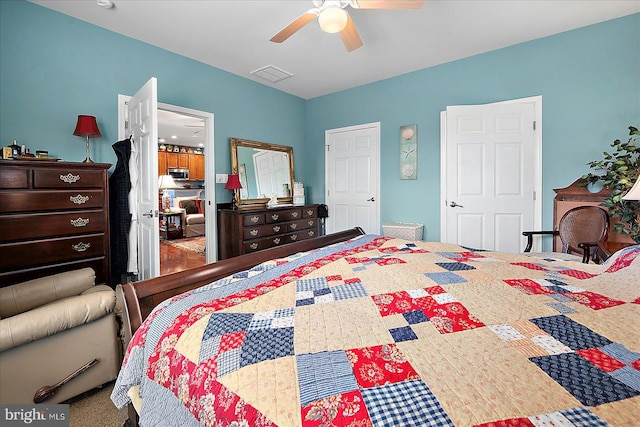 176 Bobbys Branch Rd Unit 56, Millsboro, DE 19966 - bedroom with ceiling fan