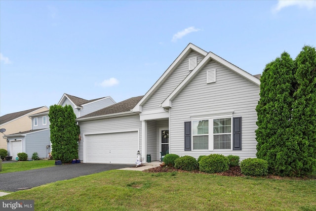 176 Bobbys Branch Rd Unit 56, Millsboro, DE 19966 - traditional home featuring an attached garage, asphalt driveway, and a front yard