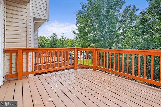 3104 Dynasty Dr, District Heights, MD 20747 - view of deck