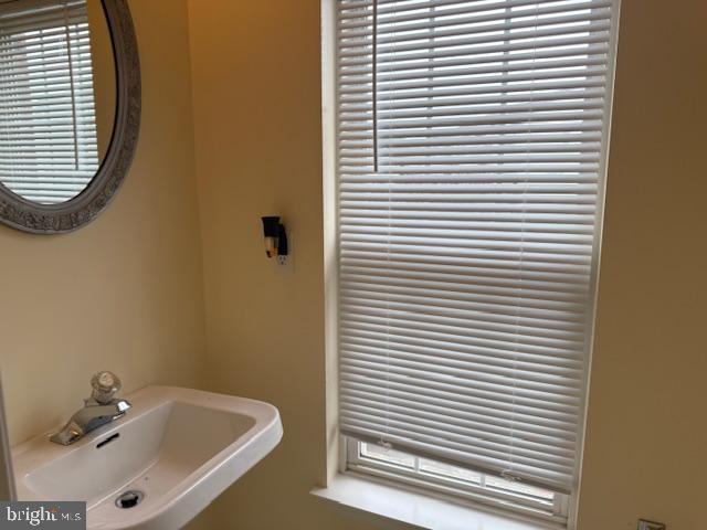 bathroom with a sink