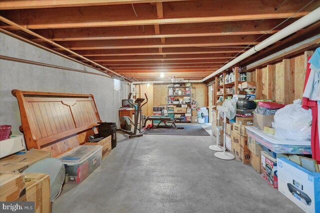 70 Miller Rd, Kutztown, PA 19530 - view of unfinished below grade area
