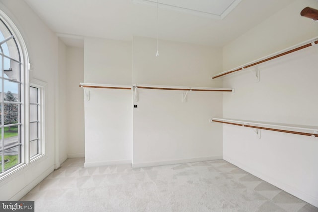 10017 Prestwich Ter, Ijamsville, MD 21754 - spacious closet featuring light colored carpet and attic access