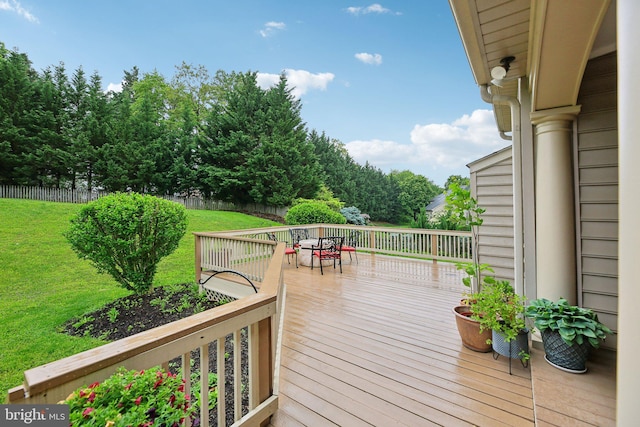 10017 Prestwich Ter, Ijamsville, MD 21754 - view of deck